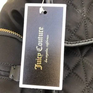 Juicy Couture leather trim satin backpack Juicy Couture | Bags | Juicy Couture Leather Trim Satin  main image 3